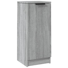 Dressoir 30X30X70 Cm Bewerkt Hout Eikenkleurig 1 Grijs sonoma
