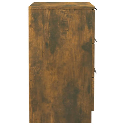 Nachtkastjes 2 St 40X36X65 Cm Gerookt Eikenkleurig