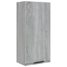 Badkamerkast Wandgemonteerd 32X20X67 Cm Grijs Sonoma Eikenkleur