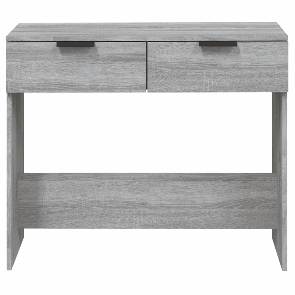 Wandtafel 90X36X75 Cm Bewerkt Hout Grijs Sonoma Eikenkleurig