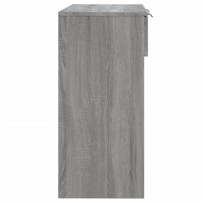 Wandtafel 90X36X75 Cm Bewerkt Hout Grijs Sonoma Eikenkleurig