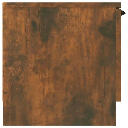 Tv-Meubel 02X35X36,5 Cm Bewerkt Hout Kleurig Gerookt eiken
