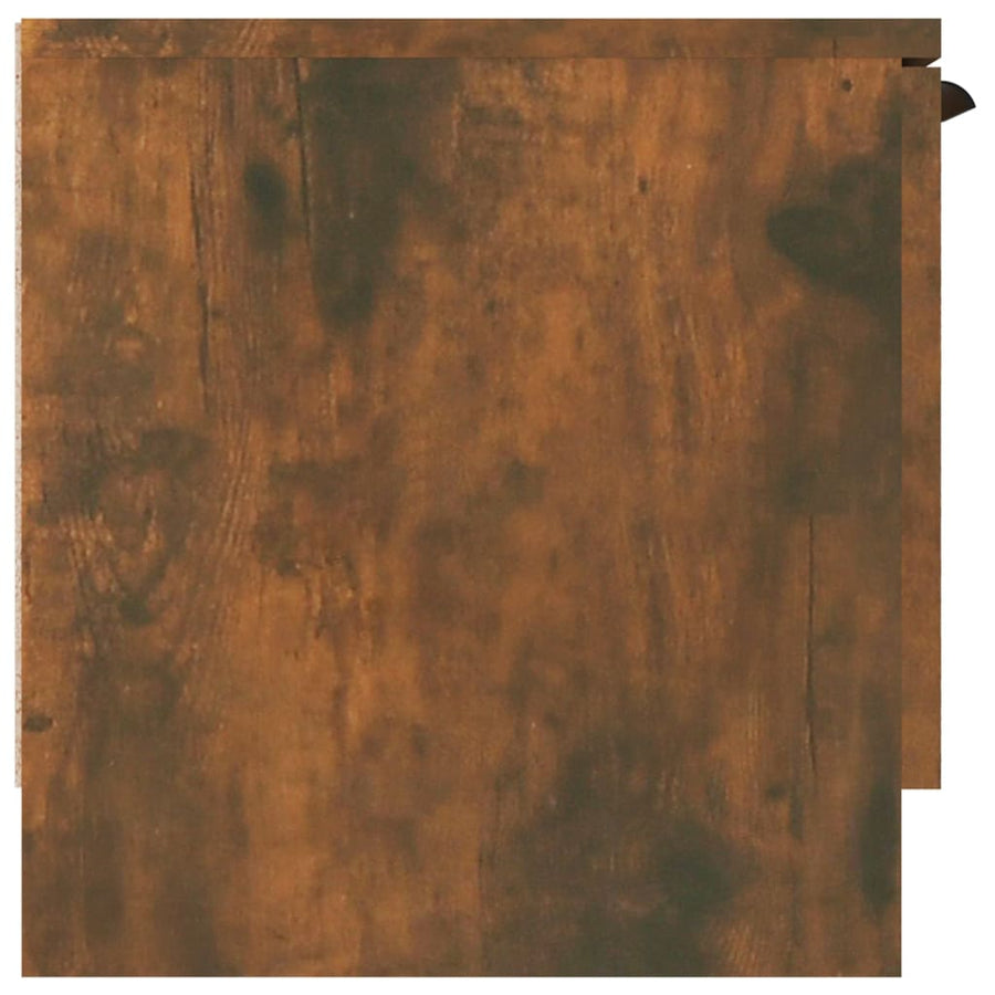 Tv-Meubel 02X35X36,5 Cm Bewerkt Hout Kleurig Gerookt eiken
