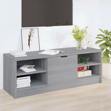 Tv-Meubel 02X35,5X36,5 Cm Bewerkt Hout Eikenkleur Grijs sonoma