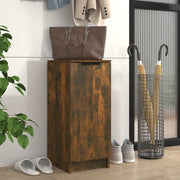 Schoenenkast 30x35x70 cm gerookt eiken