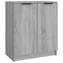Schoenenkast 59X35X70 Cm Bewerkt Hout Grijs Sonoma Eikenkleurig