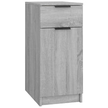 Bureaukast 33,5X50X75 Cm Bewerkt Hout Grijs Sonoma Eikenkleurig