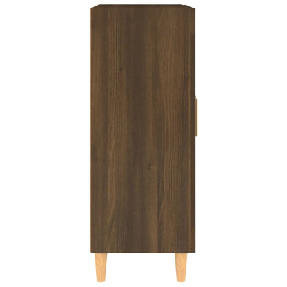 Dressoir 69,5X34X90 Cm Bewerkt Hout Bruin Eikenkleur