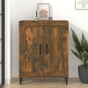 Dressoir 69,5x34x90 cm bewerkt hout gerookt eiken