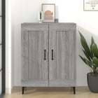 Sideboard 69.5x34x90 cm engineered wood grey Sonoma oak look