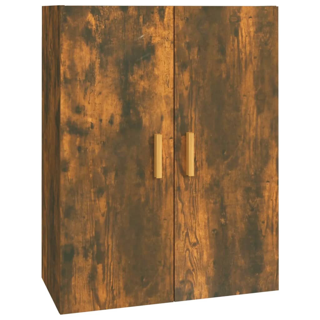 Hangkast 69,5X34X90 Cm Gerookt Eikenkleurig