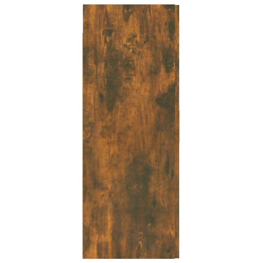 Hangkast 69,5X34X90 Cm Gerookt Eikenkleurig