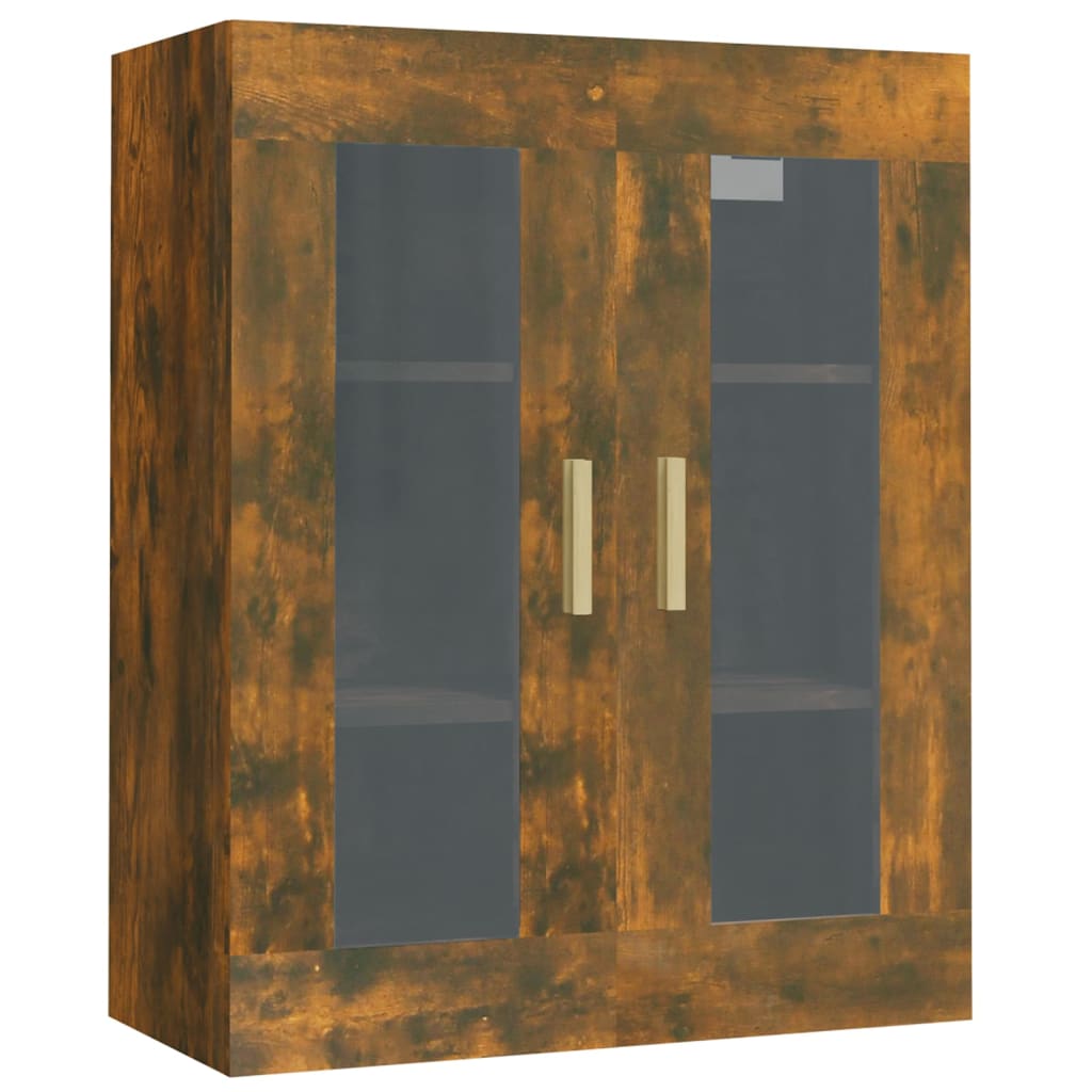 Hangkast 69,5X34X90 Cm Gerookt Eikenkleurig