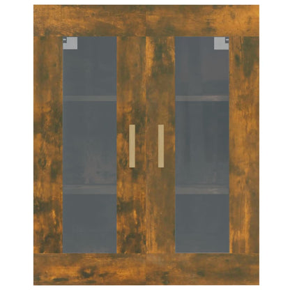 Hangkast 69,5X34X90 Cm Gerookt Eikenkleurig