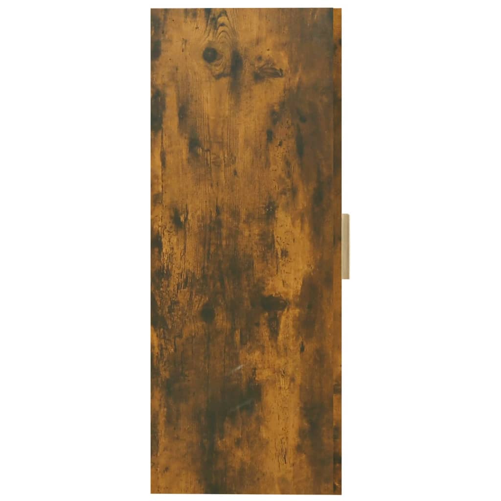 Hangkast 69,5X34X90 Cm Gerookt Eikenkleurig