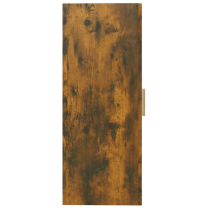 Hangkast 69,5X34X90 Cm Gerookt Eikenkleurig