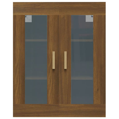 Hangkast 69,5X34X90 Cm Bruin Eikenkleur
