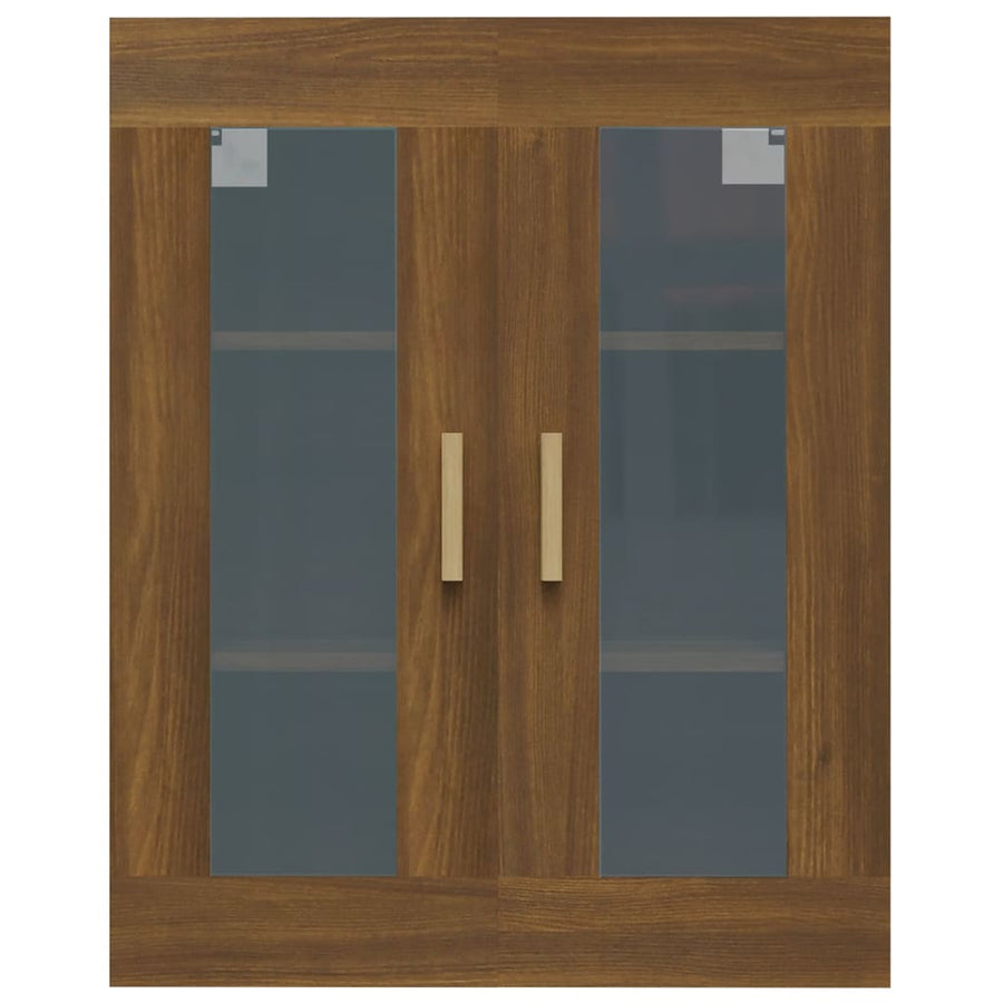 Hangkast 69,5X34X90 Cm Bruin Eikenkleur