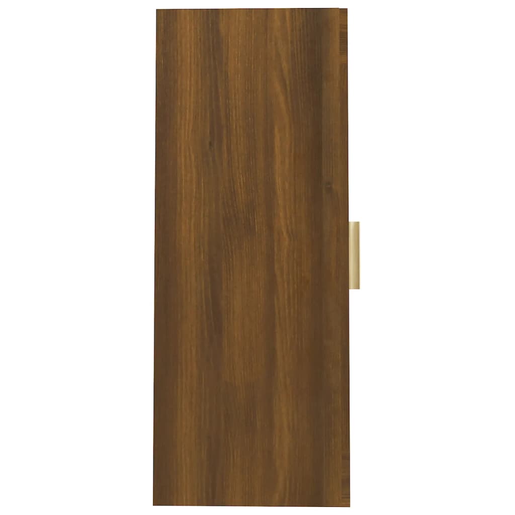 Hangkast 69,5X34X90 Cm Bruin Eikenkleur