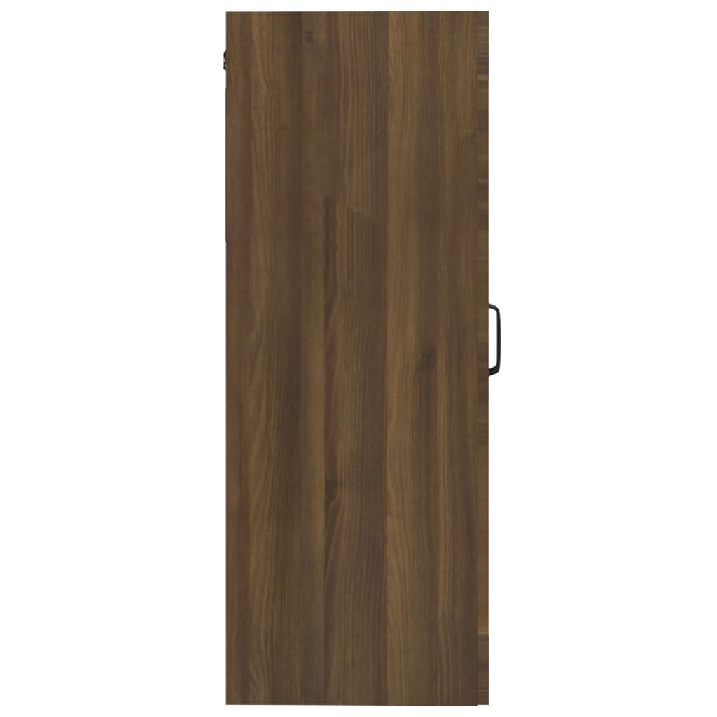 Hangkast 69,5X34X90 Cm Bruin Eikenkleur
