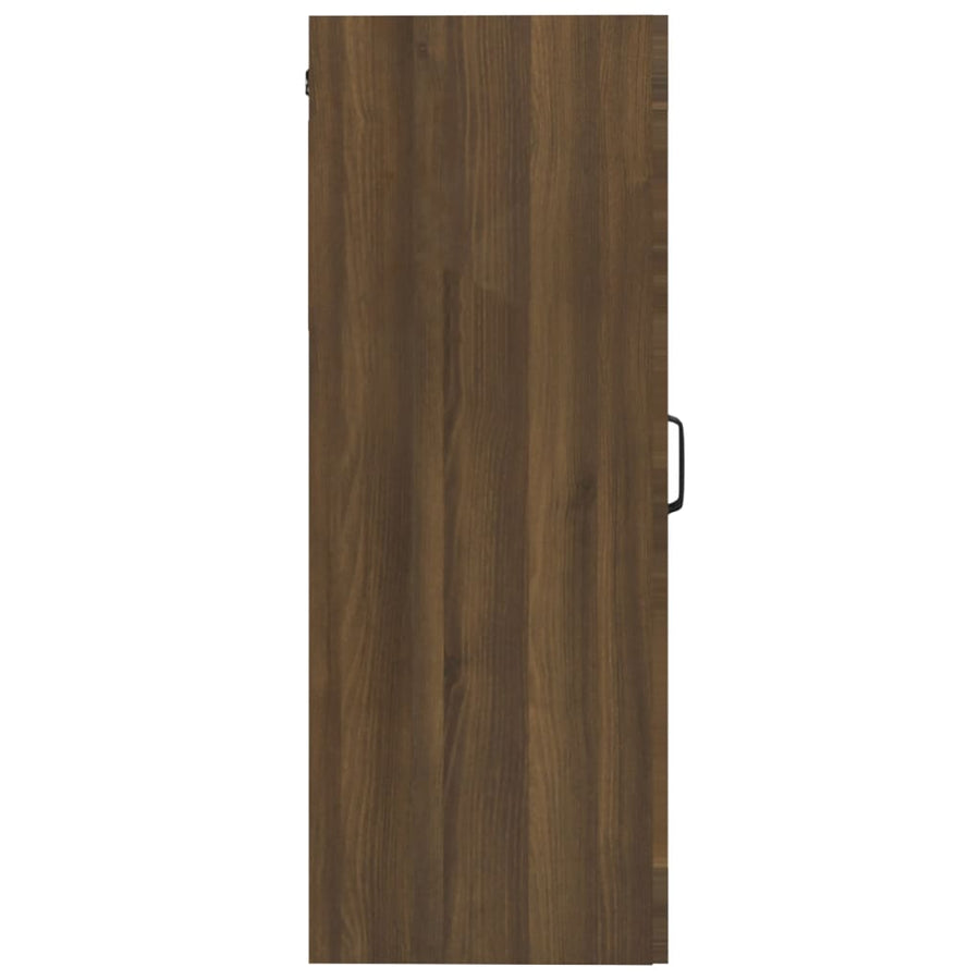 Hangkast 69,5X34X90 Cm Bruin Eikenkleur