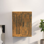Hangkast 69,5x32,5x90 cm gerookt eiken