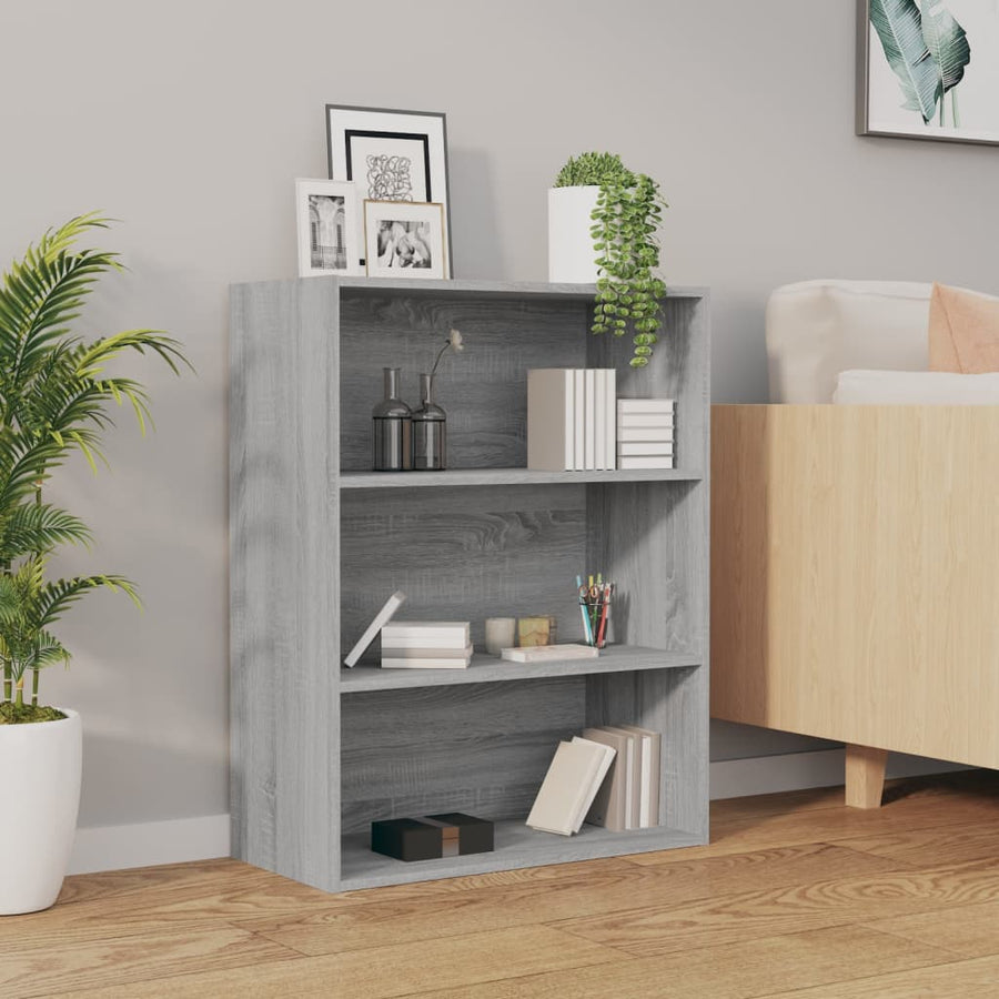 Hangkast 69,5X32,5X90 Cm Grijs Sonoma Eikenkleurig