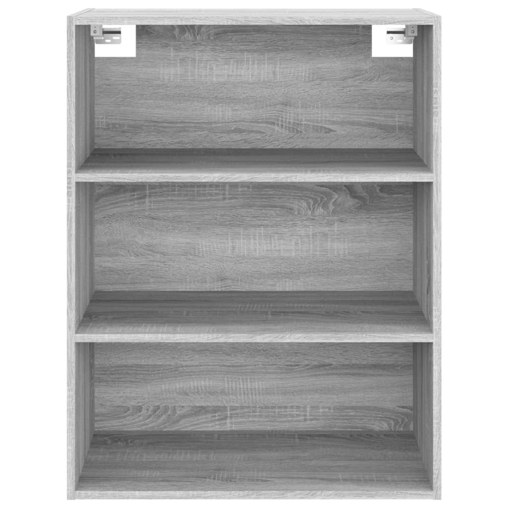 Hangkast 69,5X32,5X90 Cm Grijs Sonoma Eikenkleurig