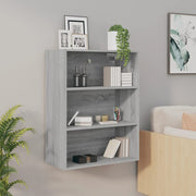 Hangkast 69,5x32,5x90 cm grijs sonoma eiken
