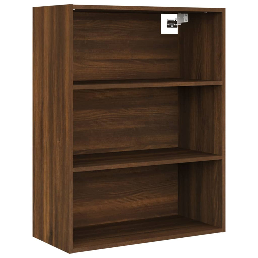 Hangkast 69,5X32,5X90 Cm Bruin Eikenkleur