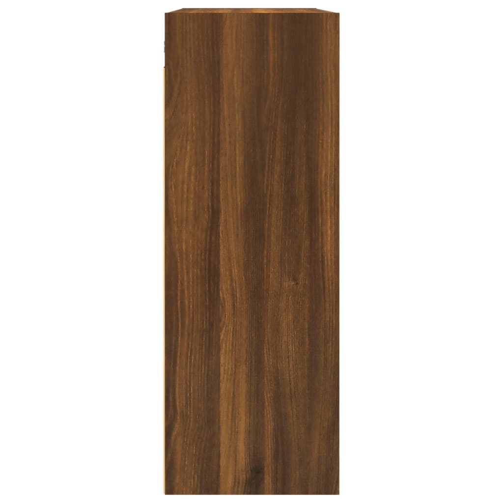 Hangkast 69,5X32,5X90 Cm Bruin Eikenkleur