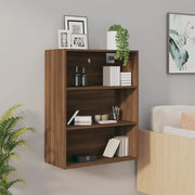 Hangkast 69,5x32,5x90 cm bruin eiken