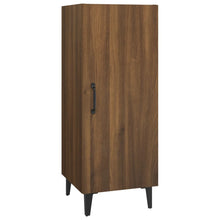 Dressoir 34,5X34X90 Cm Bewerkt Hout Bruin Eikenkleur