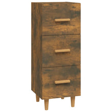 Dressoir 34,5X34X90 Cm Bewerkt Hout Gerookt Eiken