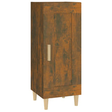 Dressoir 34,5X34X90 Cm Bewerkt Hout Gerookt Eiken