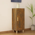 Sideboard 34.5x34x90 cm treated wood smoked oak