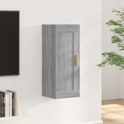 Wandkast 35x34x90 cm grijs sonoma eiken