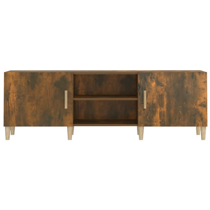 Tv-Meubel 50X30X50 Cm Bewerkt Hout Kleurig Gerookt eiken