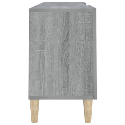 Tv-Meubel 50X30X50 Cm Bewerkt Hout Eikenkleurig Grijs sonoma