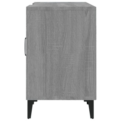 Tv-meubel 150x30x50 cm bewerkt hout grijs sonoma eikenkleurig
