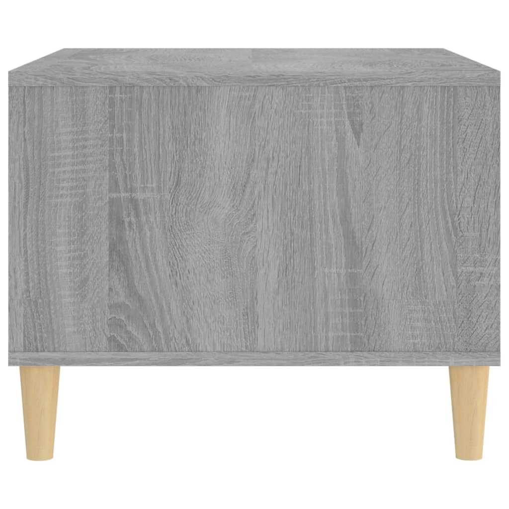 Salontafel 60X50X40 Cm Bewerkt Hout Grijs Sonoma Eikenkleurig
