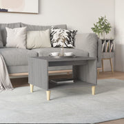 Salontafel 60x50x40 cm grijs sonoma eiken