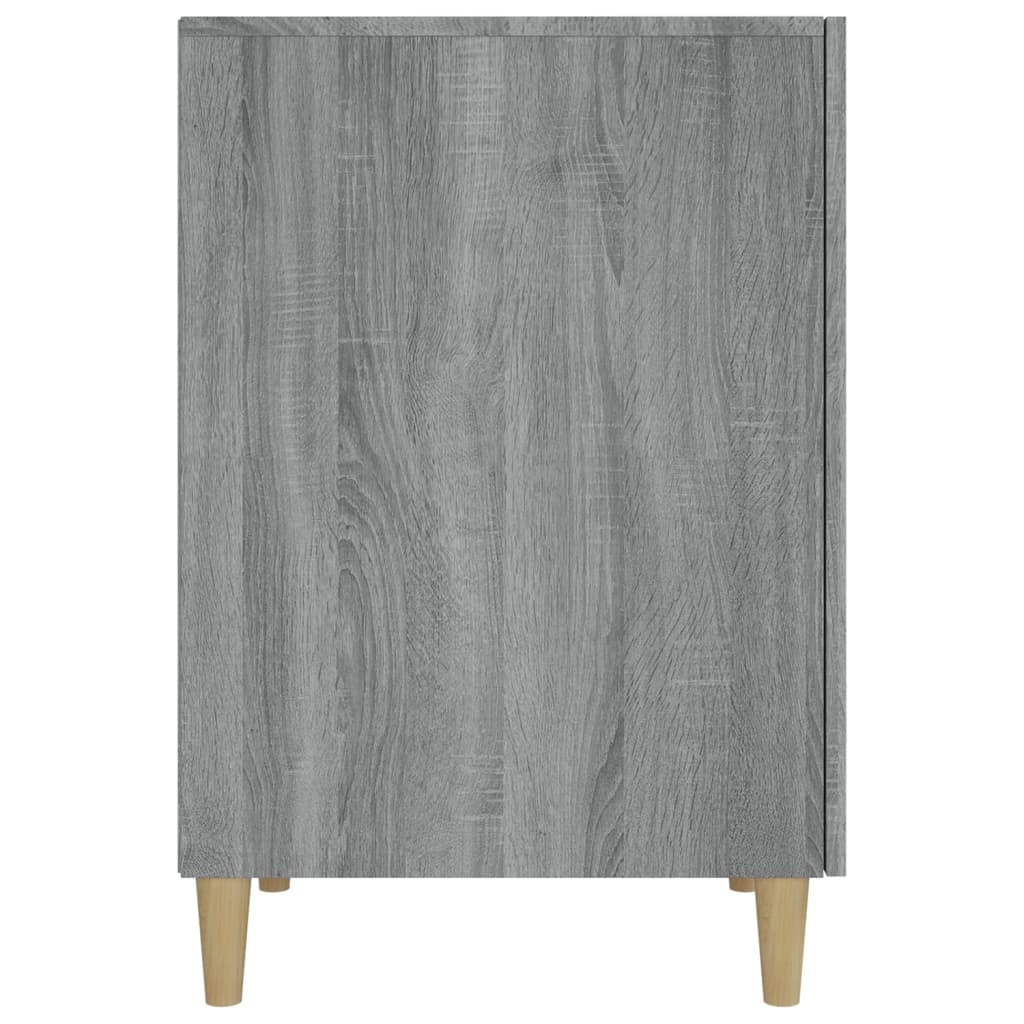Bureau 140X50X75 Cm Bewerkt Hout Grijs Sonoma Eikenkleurig