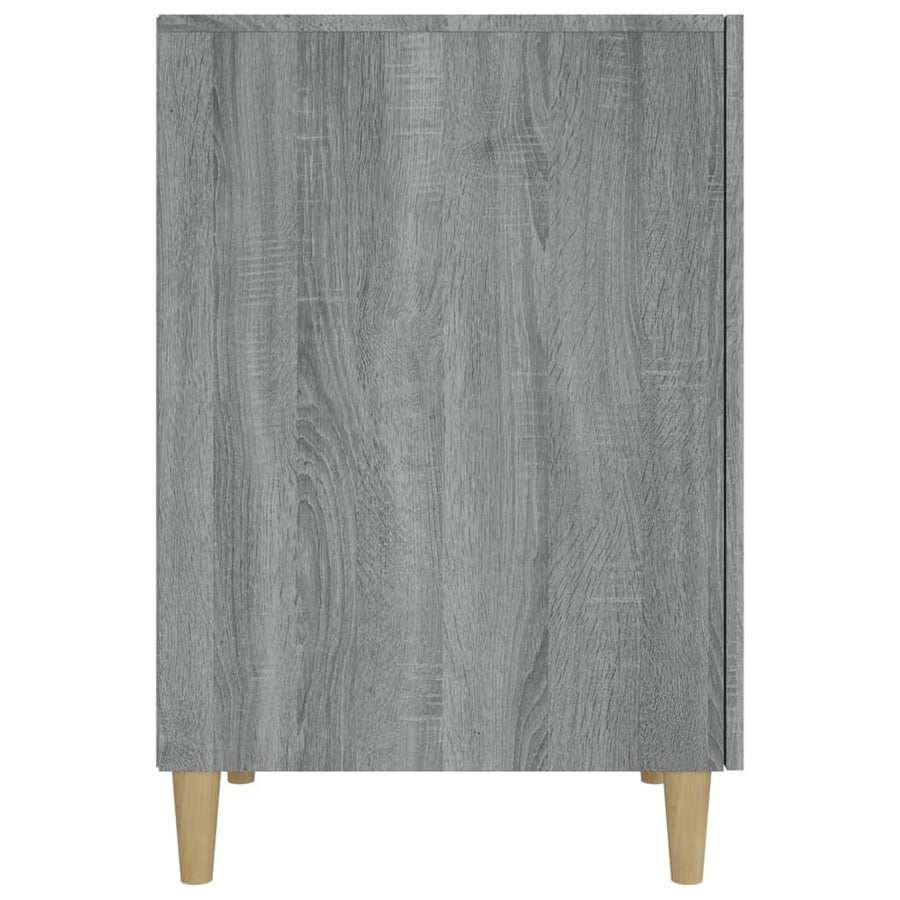 Bureau 140X50X75 Cm Bewerkt Hout Grijs Sonoma Eikenkleurig