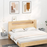 Wall-mounted nightstands 2 pcs 35x35x20 cm grey Sonoma oak