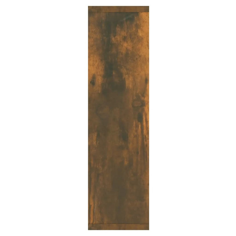 Spiegelkast Met Led-Verlichting 76X5X55 Cm Kleur Gerookt eiken