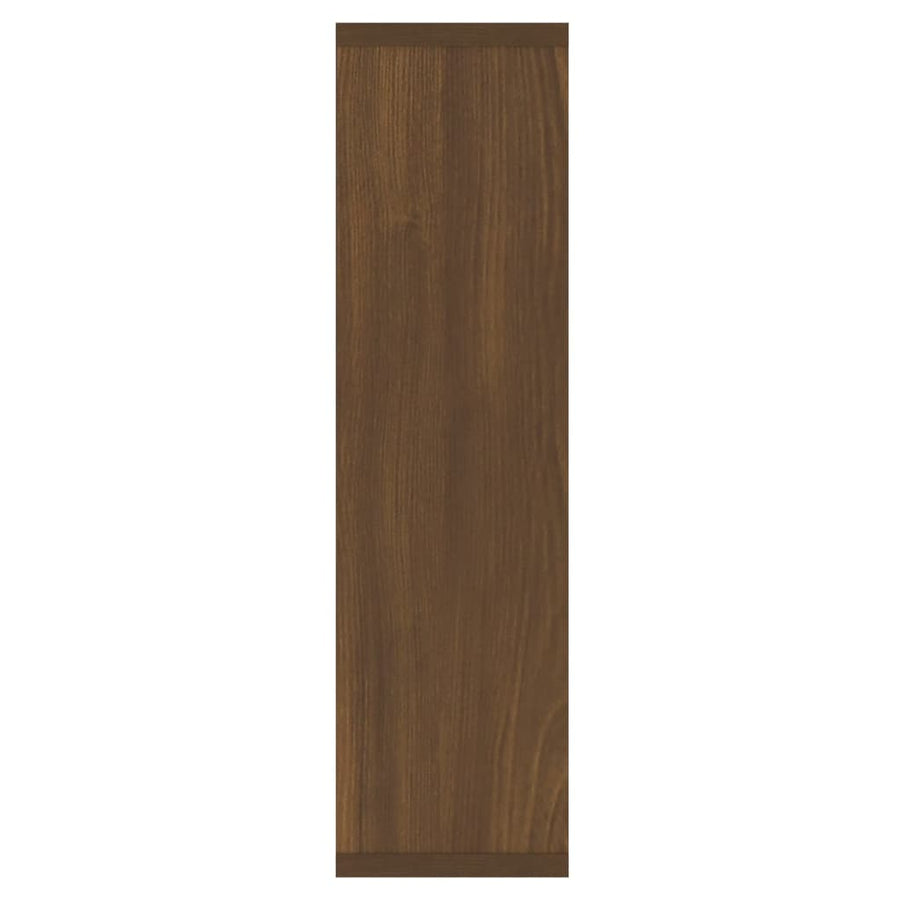 Spiegelkast Met Led-Verlichting 76X5X55 Cm Bruineikenkleurig bruin eikenkleur