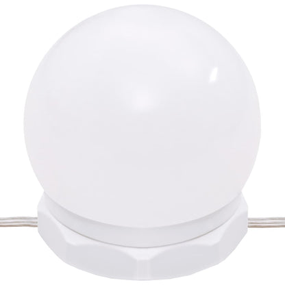 Spiegelkast Met Led-Verlichting 91X15X76,5 Cm Grijs sonoma