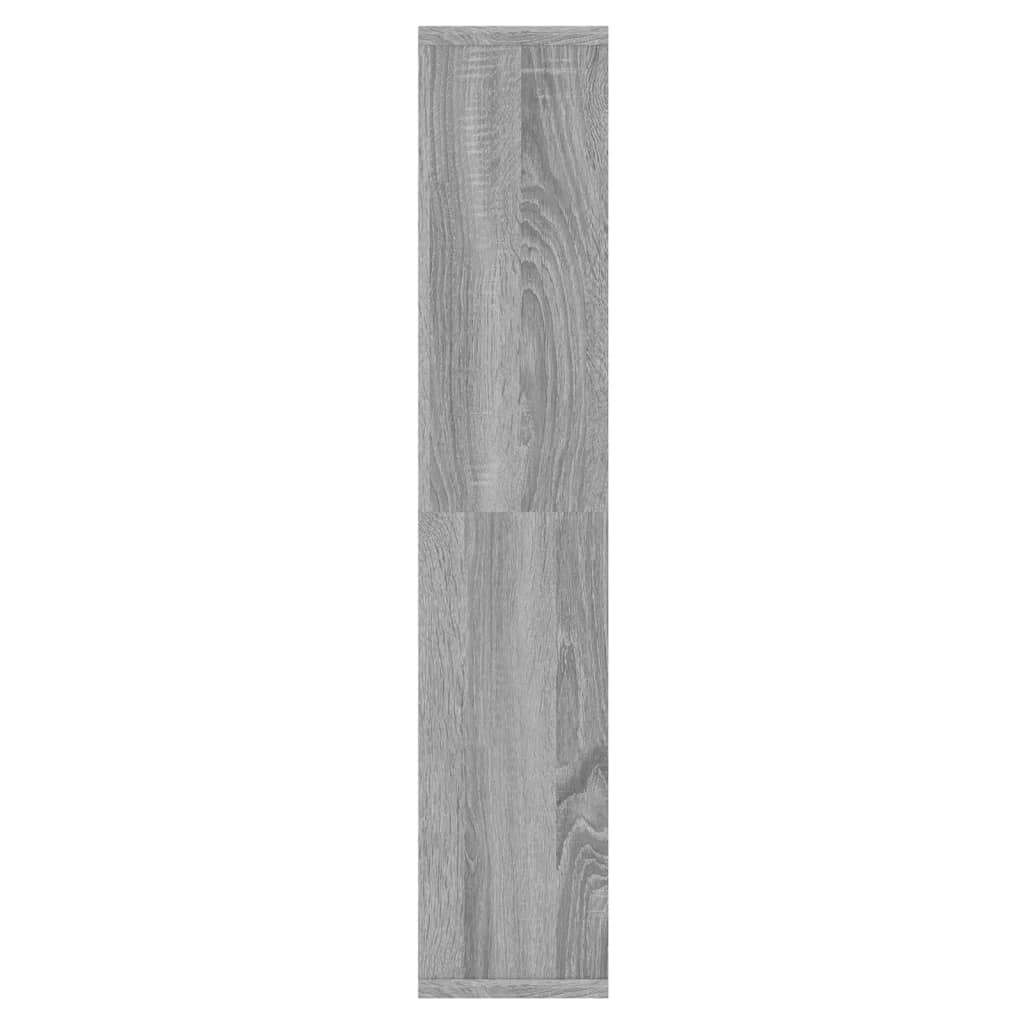Spiegelkast Met Led-Verlichting 91X15X76,5 Cm Grijs sonoma