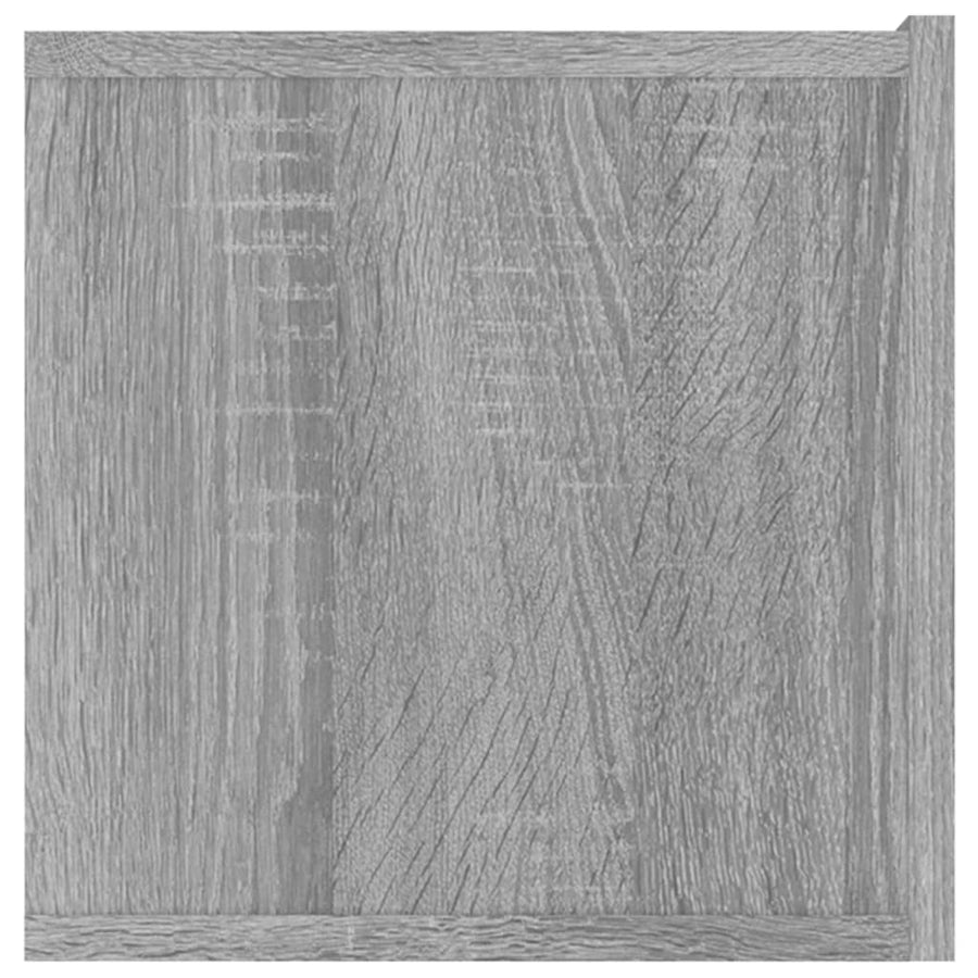 Tv-Meubelen 80X30X30 Cm Bewerkt Hout Eiken 2 Grijs sonoma